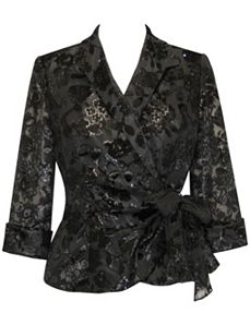 Dark Night Blouse by Alex Evenings