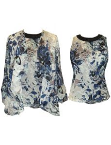 Chiffon Twin Set by Alex Evenings