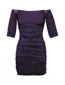 Purple Paris Dress by Alex Evenings