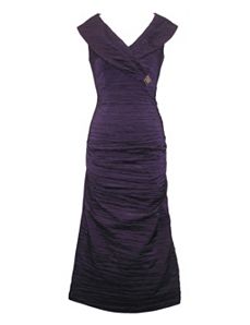 Purple Peoria Dress by Alex Evenings