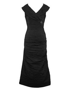Black Peoria Dress by Alex Evenings