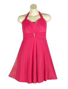 Chiffon Halter Dress by Ruby Rox