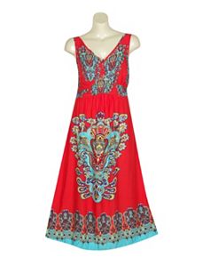 Red Range Dress by Mlle Gabrielle