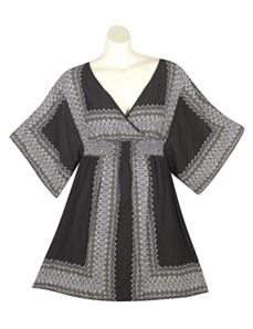 Black Kimono Dress by Mlle Gabrielle