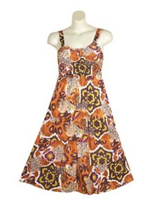Pleasant Print Dress by Mlle Gabrielle