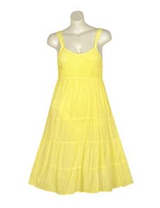 Yellow Lake Dress by Mlle Gabrielle