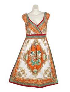 Bold Print Dress by Mlle Gabrielle