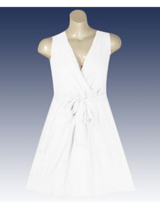 Ivory Swiss Dot Dress by Mlle Gabrielle