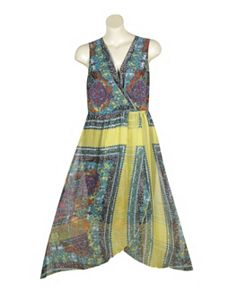 Chiffon Hi Low Maxi Dress by Mlle Gabrielle