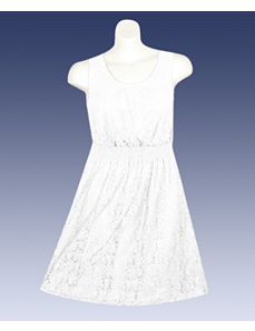 White Beauty Lace Dress by Mlle Gabrielle