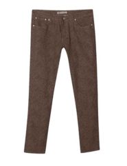 Brown Animal Print Jeans by Exocet