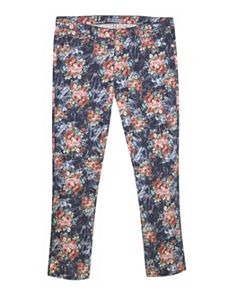 Blue Floral Jean by Exocet