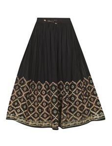 Black Sunset Skirt by Pink Apple