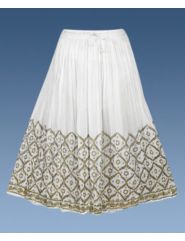 White Sunset Skirt by Pink Apple