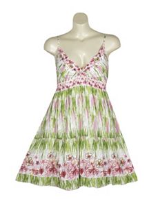 Lime Hampton Dress by Pink Apple