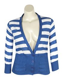 Striped Cardigan by NaNa
