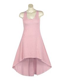 Stripe Hi Low Maxi Dress by NaNa