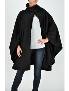 Night Black Cape by Fashion Love