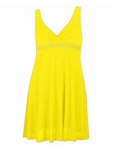 Royal Yellow Dress by Fashion Love