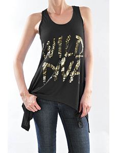 Black Wild Diva Top by Fashion Love