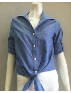 Chic Chambray Shirt by Fashion Love