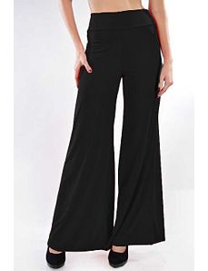 Black Oh So Easy Pants by Fashion Love