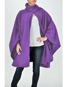 Purple Night Cape by Fashion Love