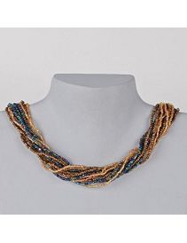 Bronzed Middy Necklace by Marlene's Jewels