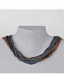 Dark Middy Necklace by Marlene's Jewels