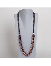 Violet Romance Necklace by Marlene's Jewels