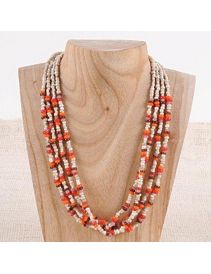 Sherbert Candy Necklace by Marlene's Jewels