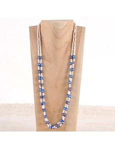 Blue Candy Necklace by Marlene's Jewels