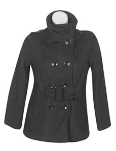 Black Frozen Fun Coat by Last Kiss