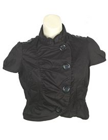 Black Justice Jacket by Last Kiss