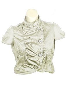 Khaki Justice Jacket by Last Kiss