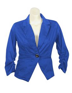 Royal Bring It On Blazer by Last Kiss