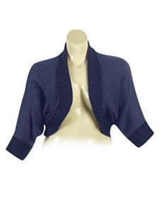 Navy Dolman Sleeve Cardigan by Derek Heart