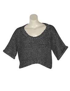 Black On The Rise Top by Derek Heart