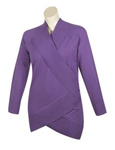 Berry Wrap Top by Derek Heart