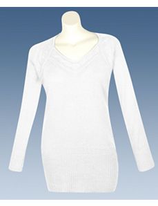 Cream Seattle Sweater by Derek Heart
