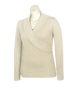 Cream Wrap It Up Top by Derek Heart