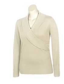 Cream Wrap It Up Top by Derek Heart