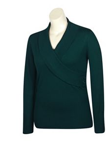 Teal Wrap It Up Top by Derek Heart