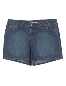 Blue Denim Short by Mwak