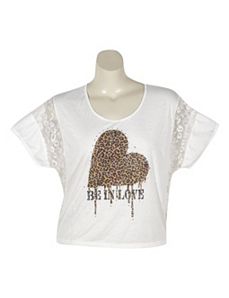 Best Cream Short Sleeve Knit Top by Miss Majesty