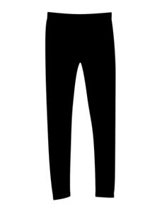 Black Seamless Leggings by Icon Apparel