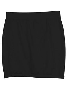 Black Seamless Skirt by Icon Apparel