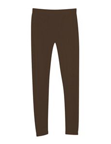 Brown French Terry Legging by Icon Apparel