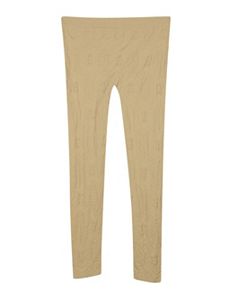 Khaki Textured Legging by Icon Apparel