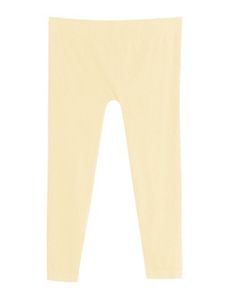 Yellow Cotton Capri by Icon Apparel